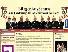 Tablet Screenshot of bas-ahlen.de
